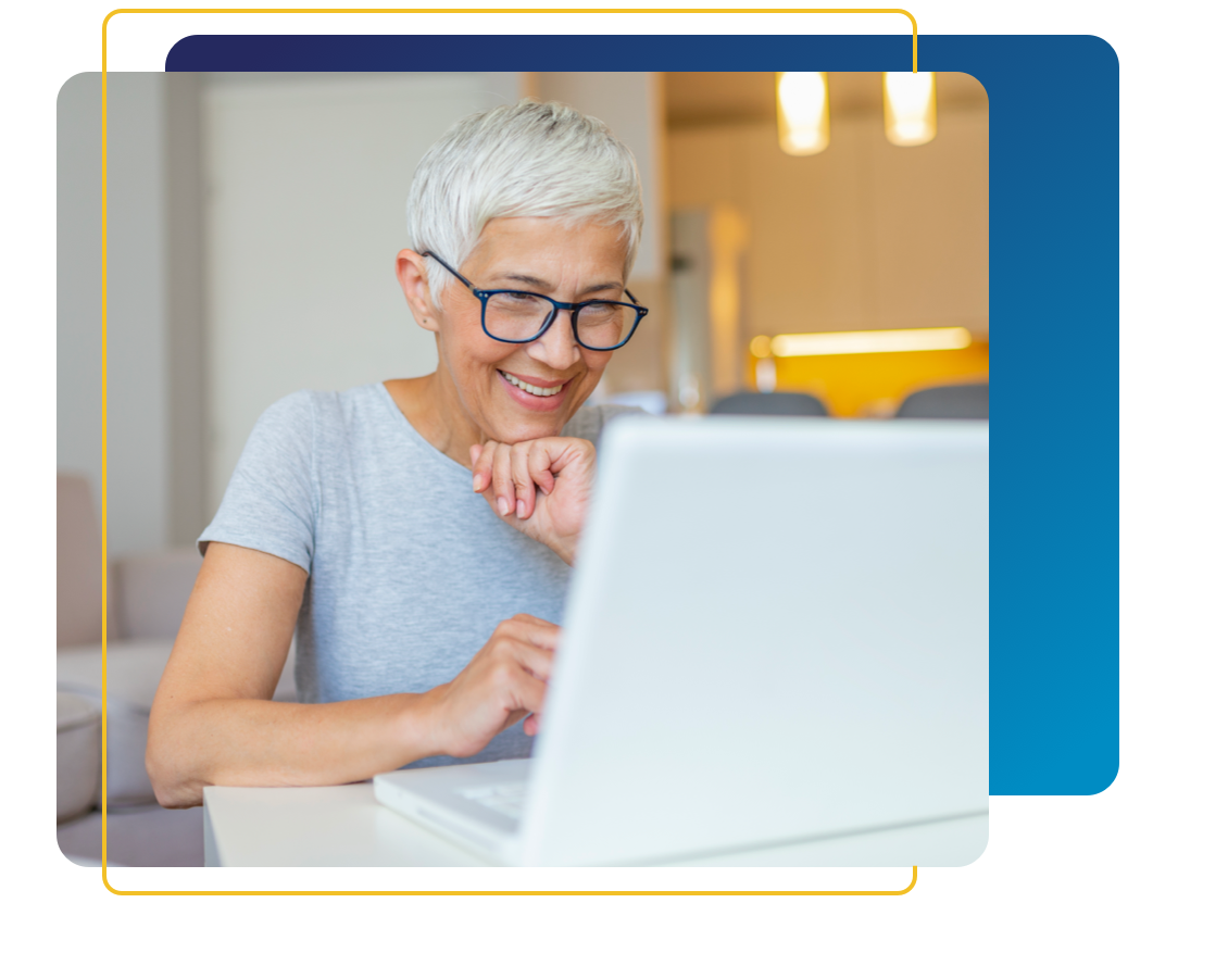 Woman on laptop